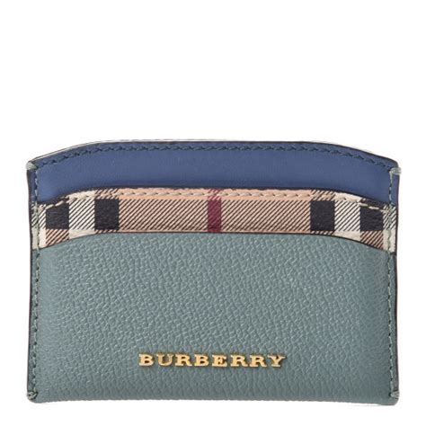 burberry izzy card case|BURBERRY Soft Grain Calfskin Haymarket Check Izzy Card .